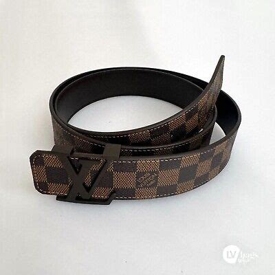 Louis Vuitton LV INITIALES Damier Ebene Belt M9807